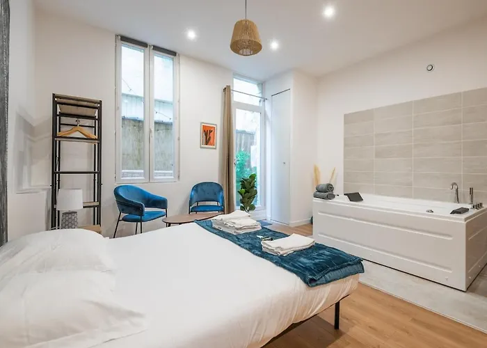 Appartamento Cocon Avec Jacuzzi - Centre Bordeaux