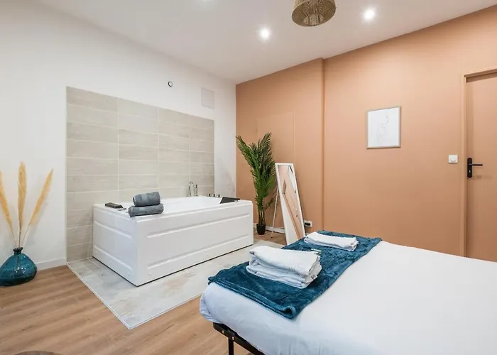Cocon Avec Jacuzzi - Centre Apartamento Burdeos