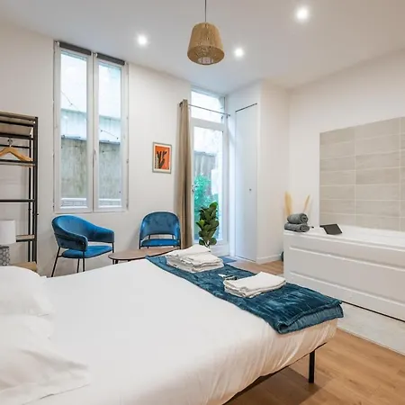 Lägenhet Cocon Avec Jacuzzi - Centre Bordeaux